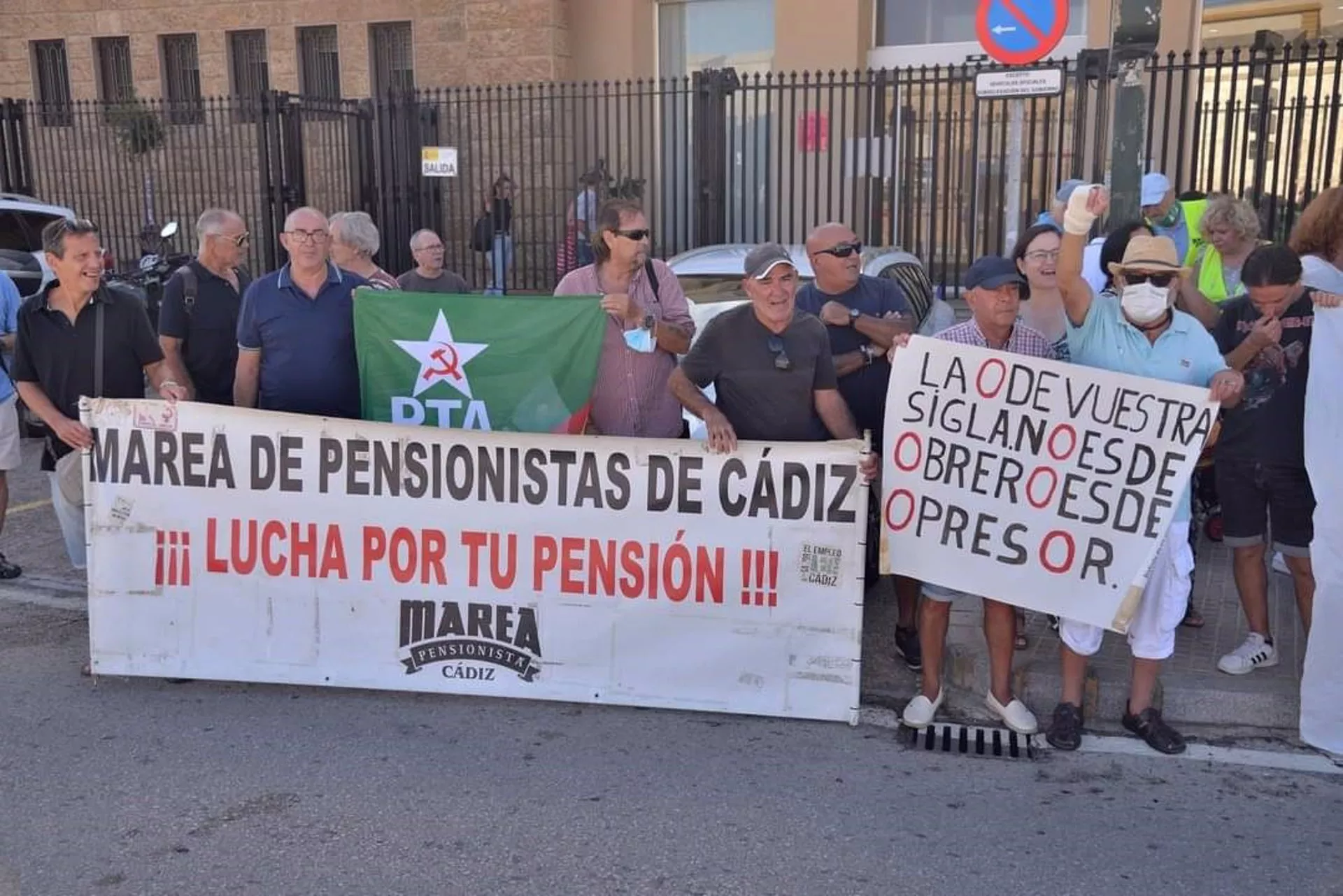 La forman, entre otros, trabajadores del metal de Cádiz, pensionistas, colectivos de fútbol, sindicatos y asociaciones