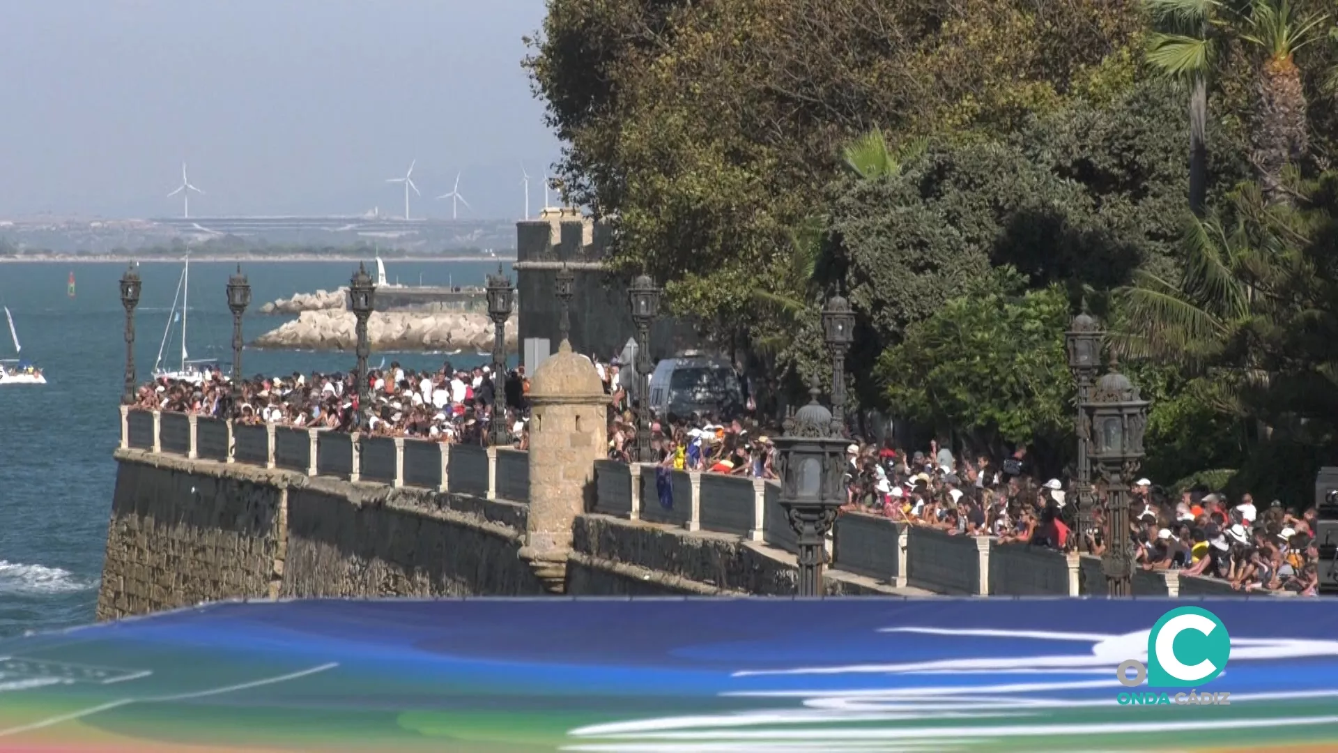 La Alameda Apodaca fue uno de los principales balcones para seguir la Sail GP 