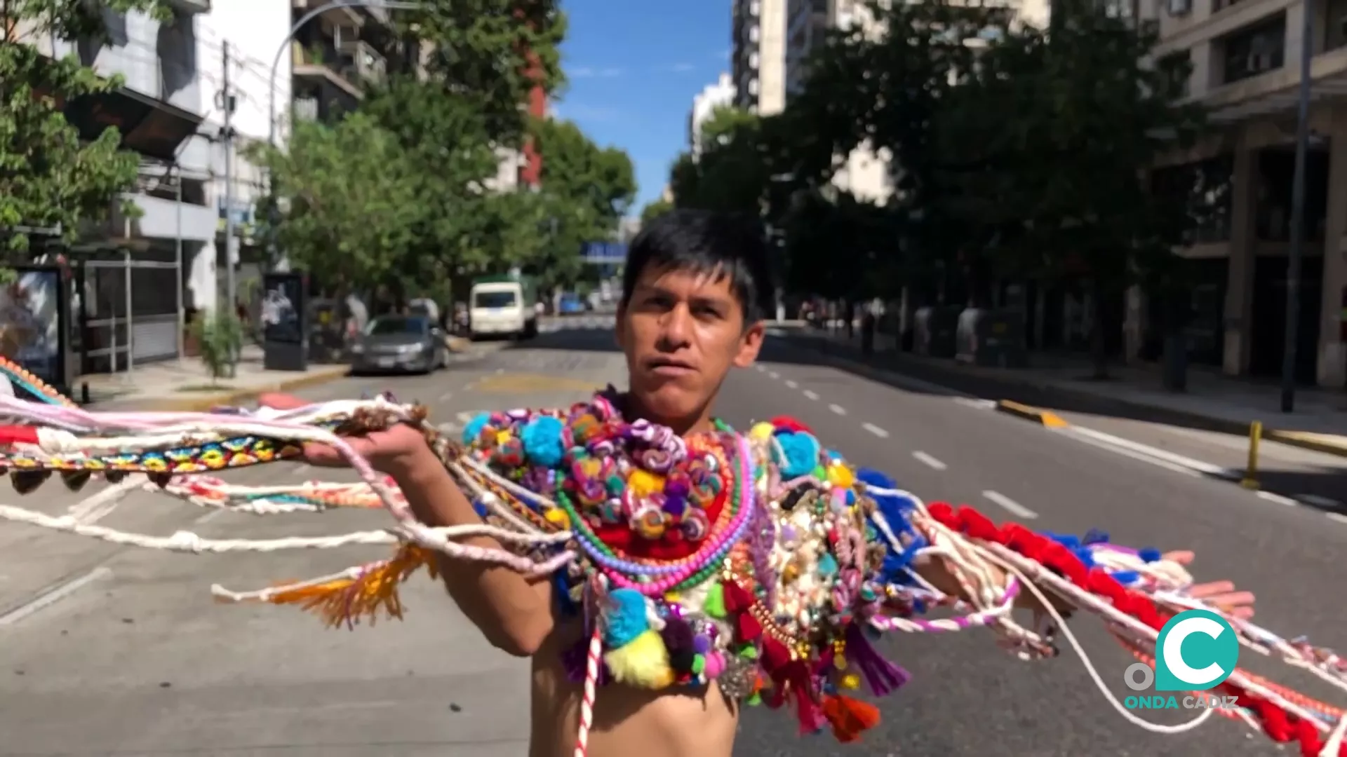 Tiziano Cruz con su obra "Soliloquio", actuará este sábado en la capital gaditana