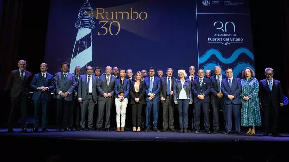 Imagen del encuentro organizado por Puertos del Estado para celebrar su 30º aniversario en el que se abordó el marco estratégico hasta 2030