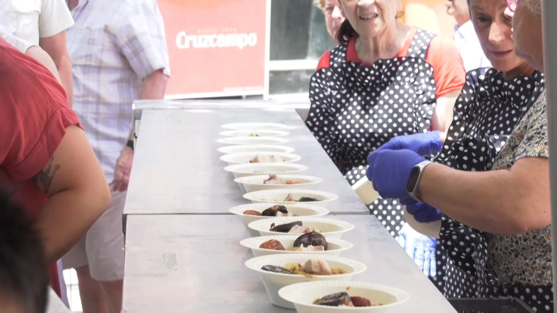 Uno de los actos gastronómicos de la pasada edición del carnaval en primavera 