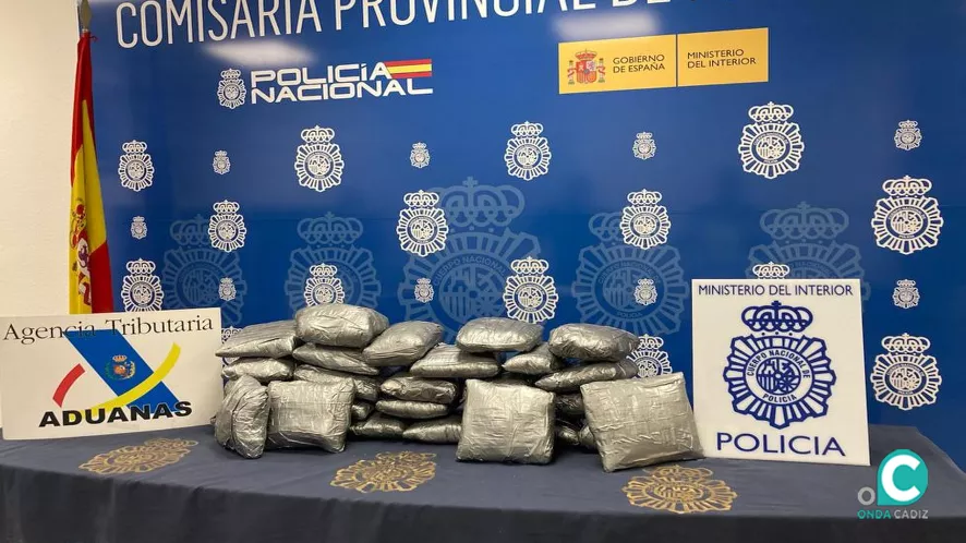 Localizaron 28 paquetes que contenían 56 kilos de MDMA, sellados y cubiertos de gasoil para enmascarar su olor