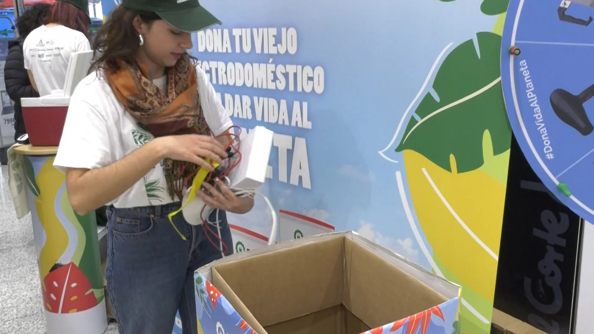 Dona vida al planeta reciclando aparatos electrónicos