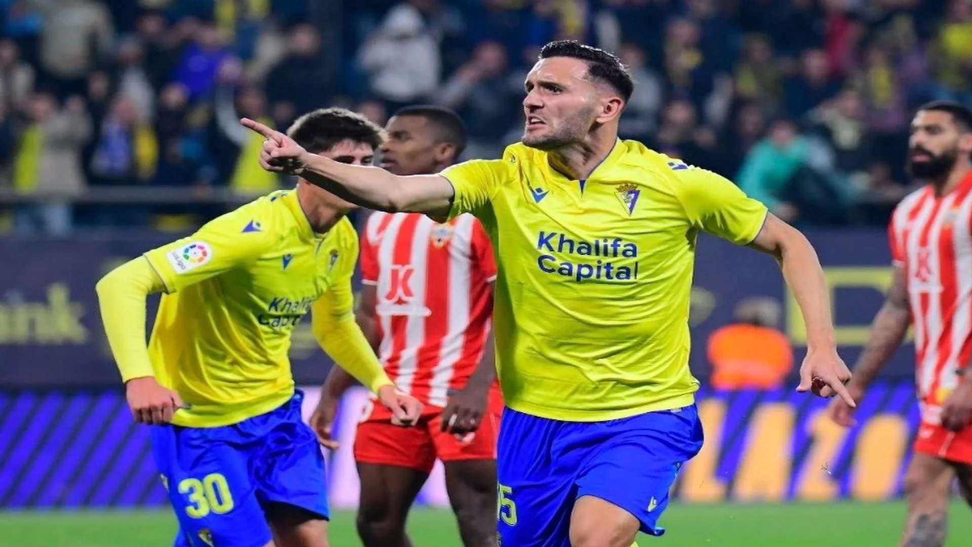 El jugador del Cádiz C.F. Lucas Pérez 