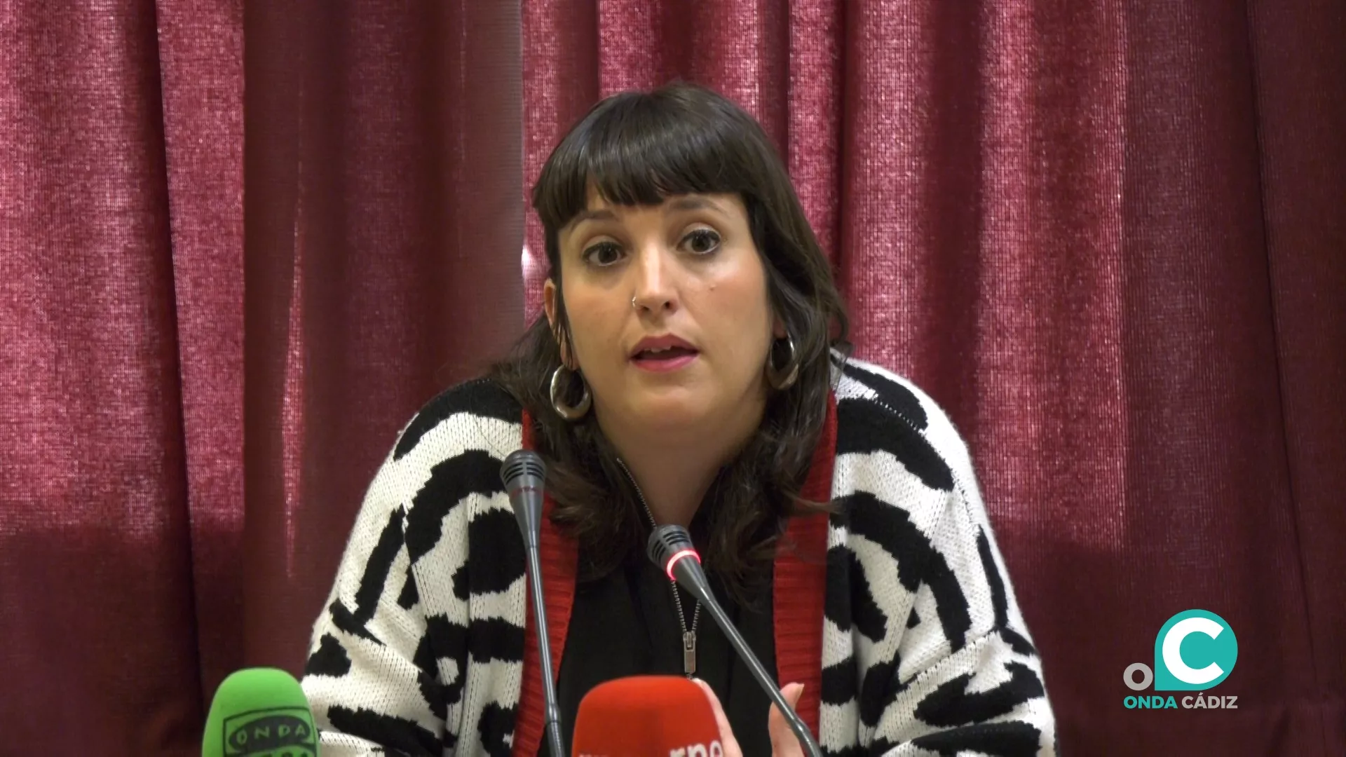 Rocío Sáez, representante de Ganar Cádiz en el Ayuntamiento 