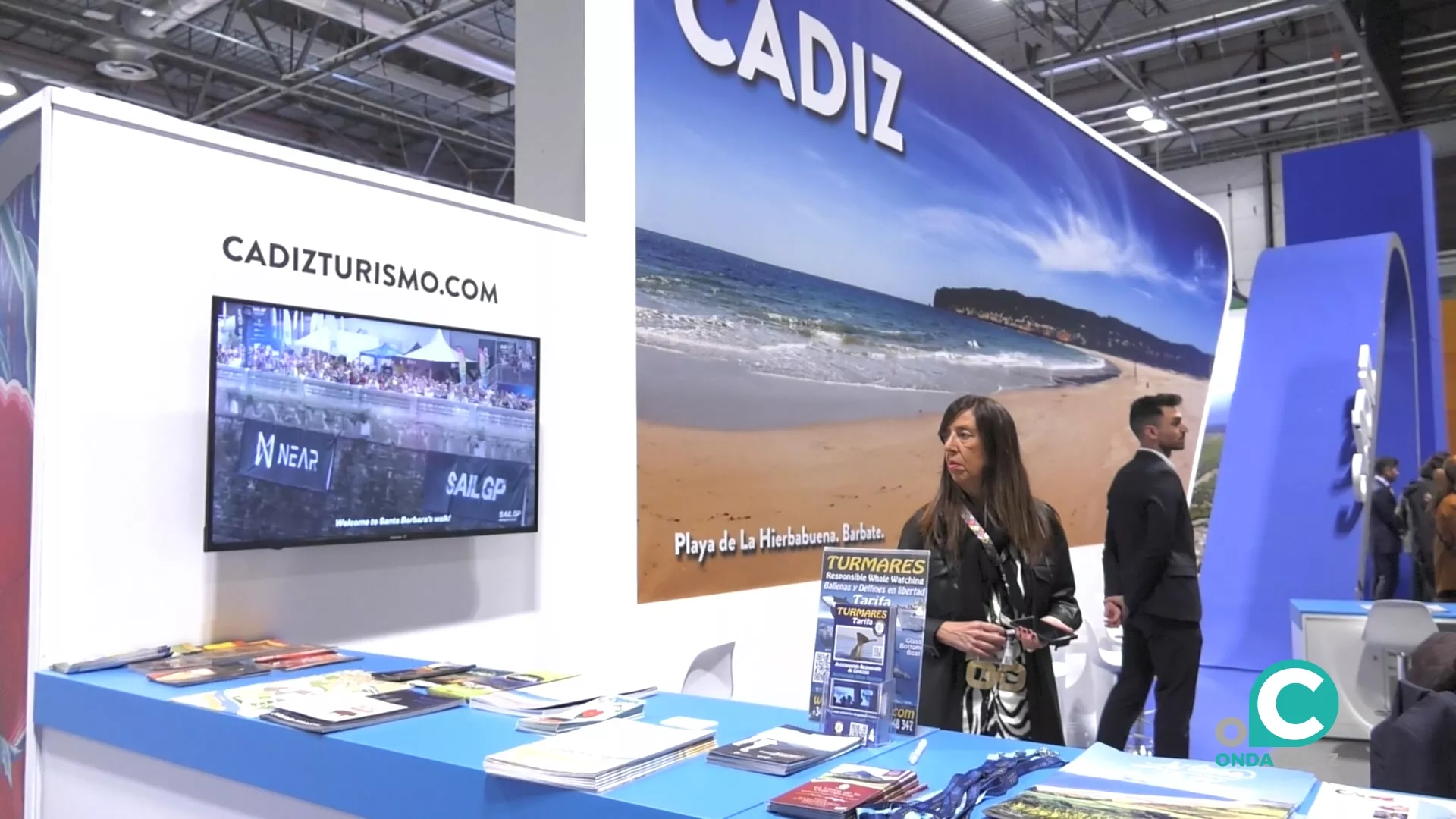 El stand de Cádiz en el pabellón 5 del recinto de IFEMA