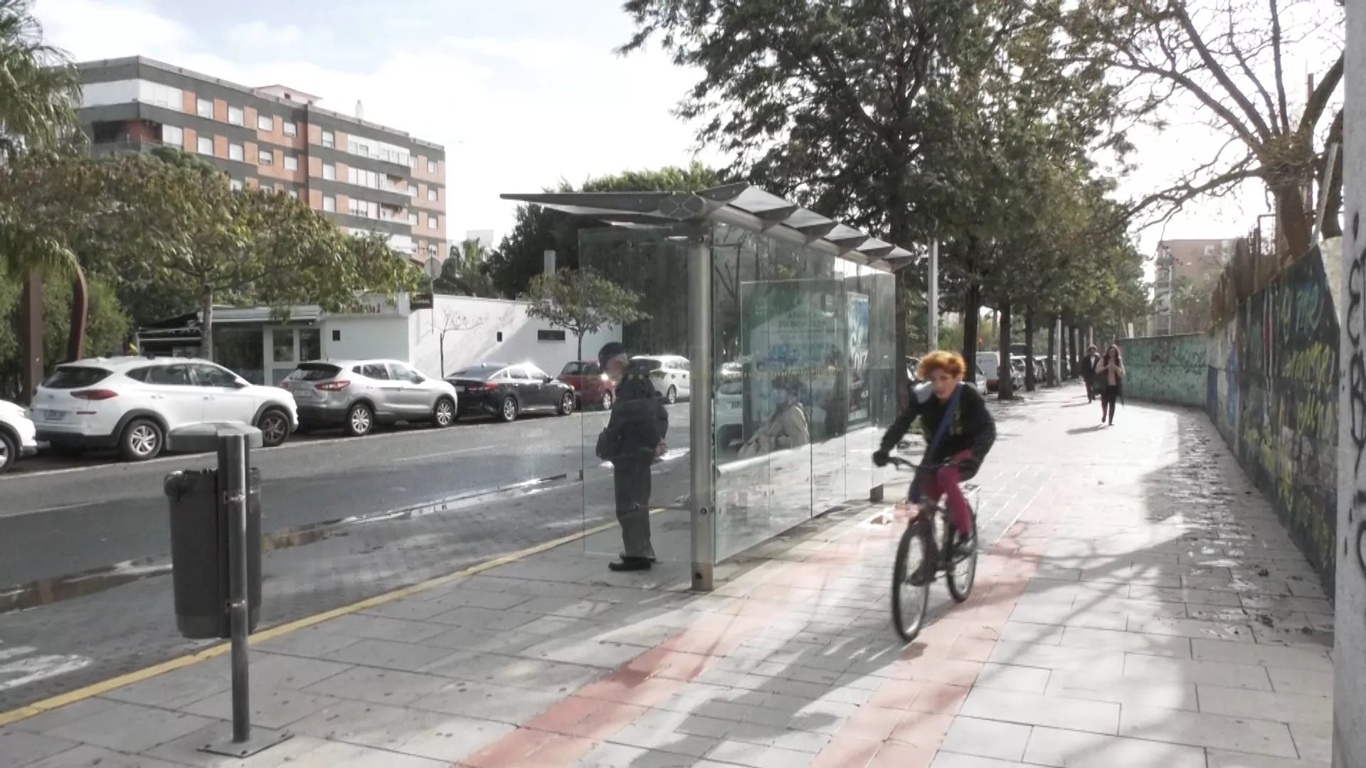 El Ayuntamiento aprueba el pliego para licitar la remodelación de los carriles bici y las paradas de autobús en la avenida Sanidad Pública