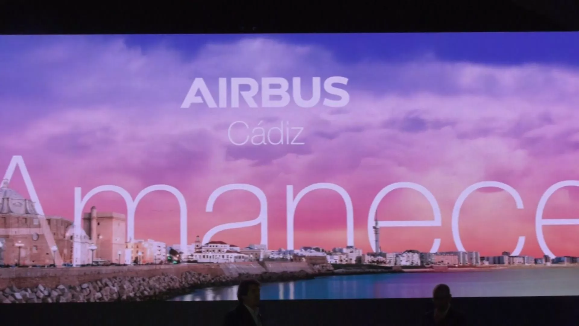 Imagen de la presentación del programa 'Amanece' de Airbus-Cádiz
