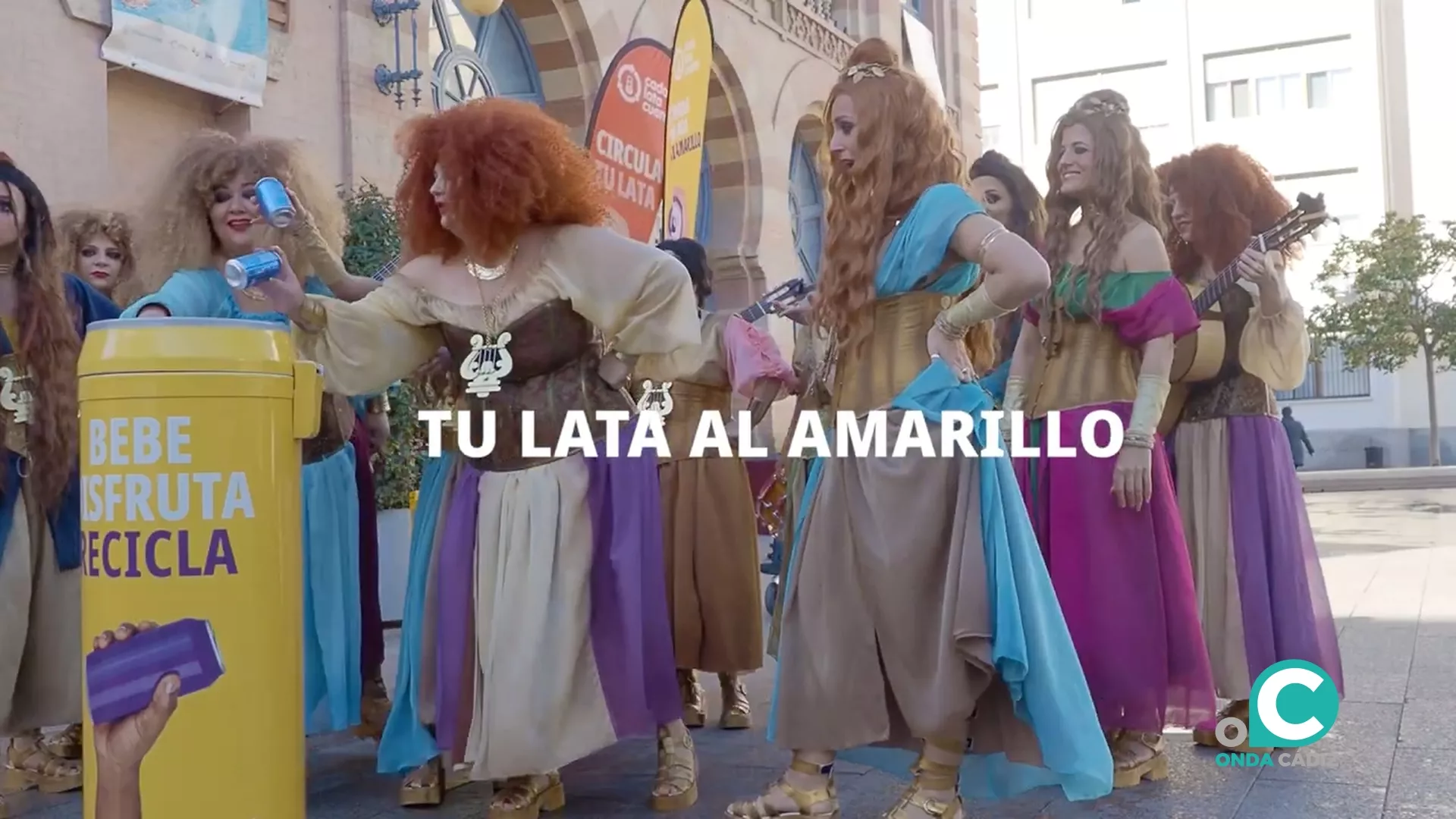 Un instante del vídeo de la campaña, protagonizado por Las Musas