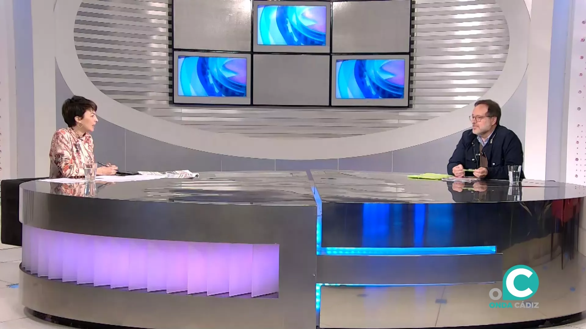 Marcelino Laínez en Onda Cádiz TV