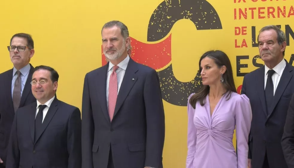 El rey Felipe VI inaugura los espacios expositivos de la Casa de Iberoamérica.