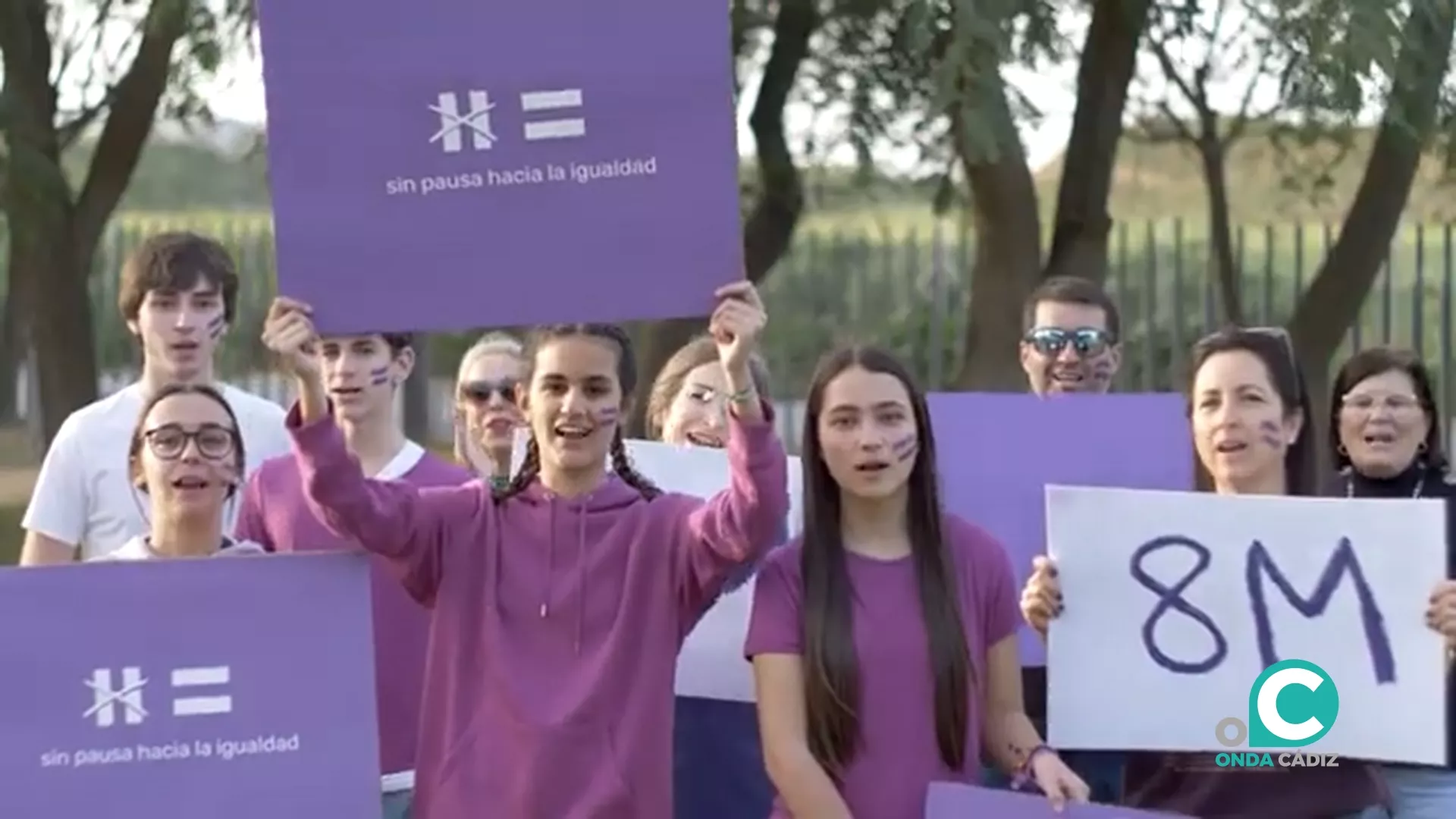 “Sin pausa hacia la igualdad” es el lema de la campaña de la Diputación de Cádiz para el 8M