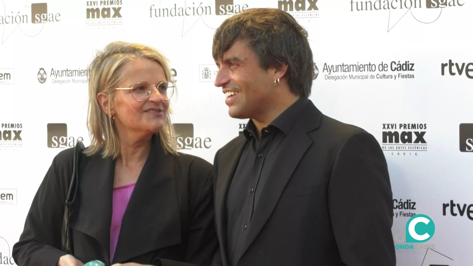 El compositor Manu Guix en la gala de los Premios Max este lunes en Cádiz