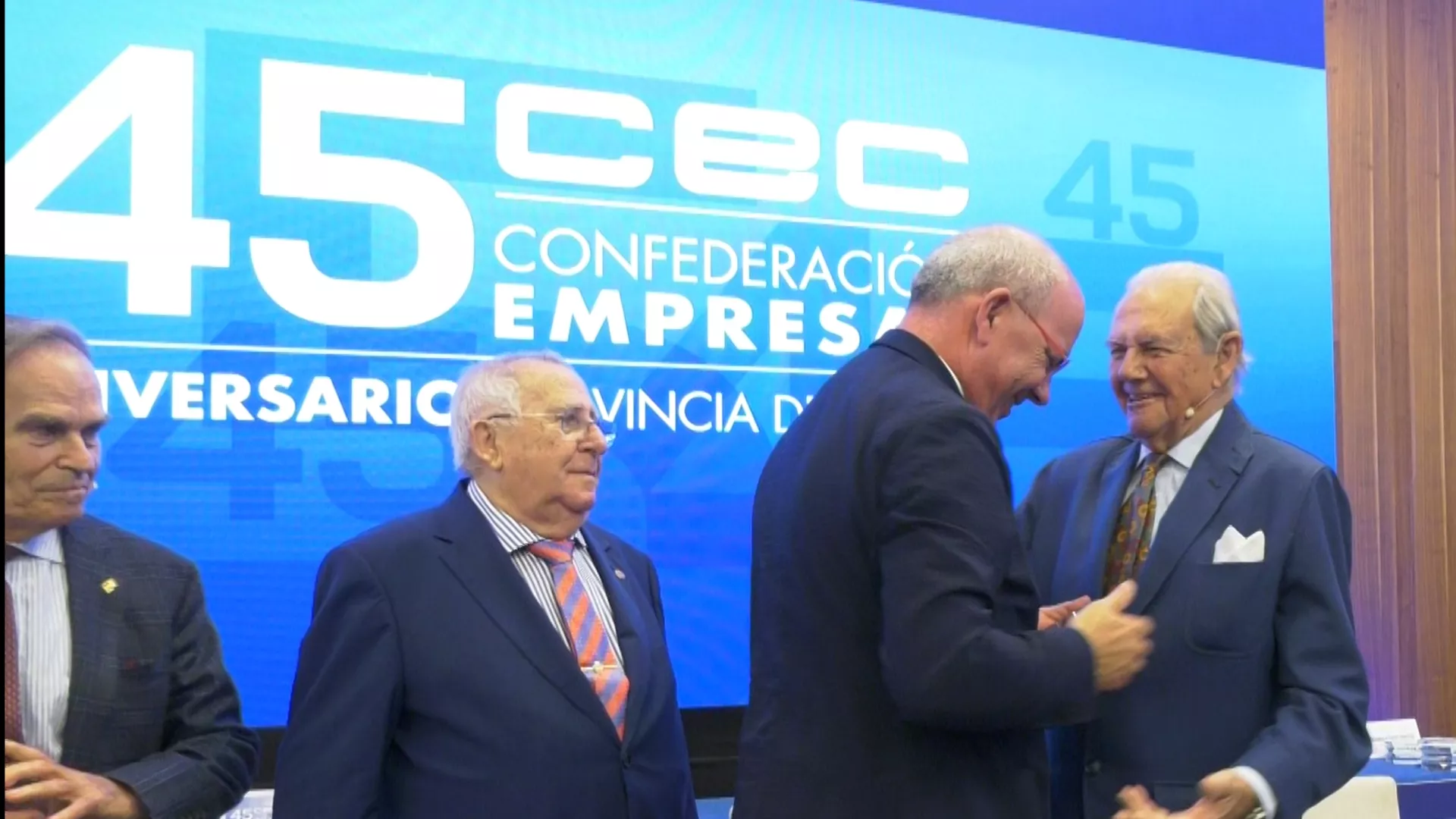 La CEC conmemora su 45 aniversario con un acto de homenaje a empresarios de la provincia en el Parador Atlántico