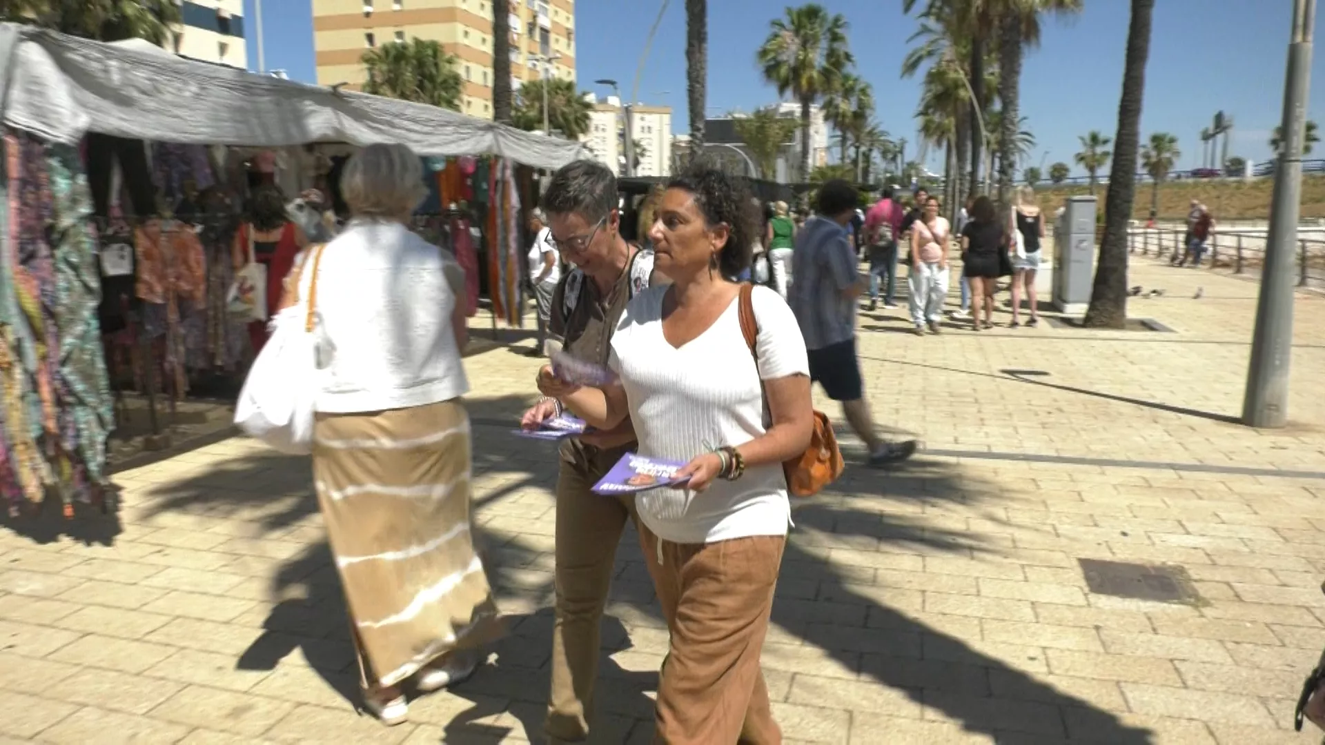 La candidata de Podemos Cádiz, Marina Liberato 