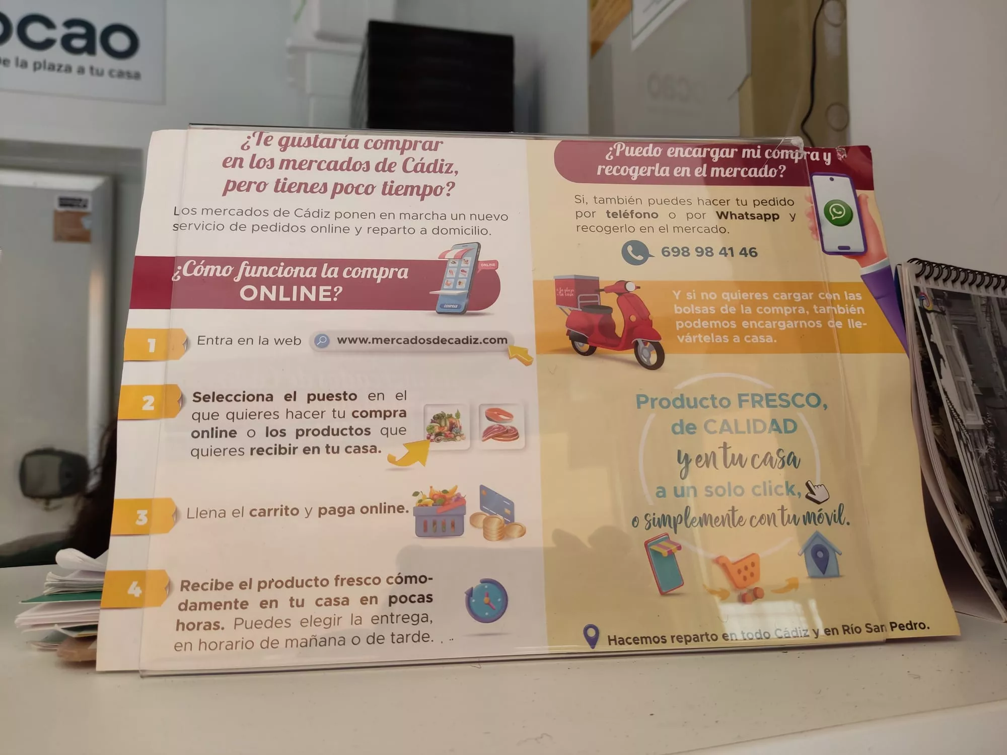 Desde fuera de la ciudad se están recibiendo encargos a diario