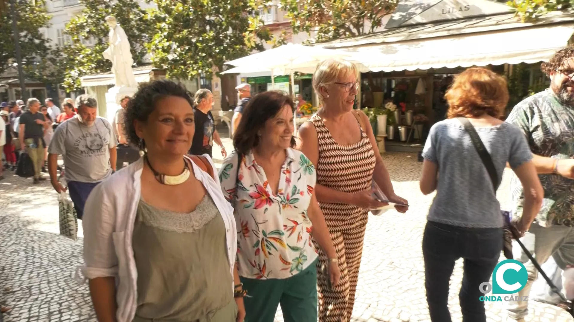 La candidata de Podemos Cádiz, Marina Liberato 