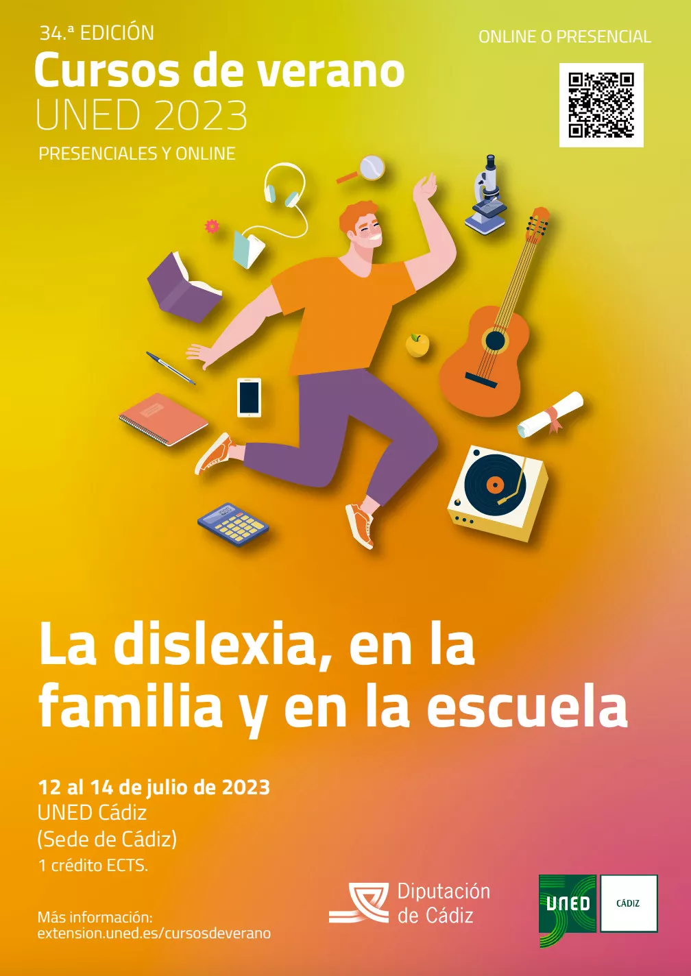 Cartel del curso de la UNED 