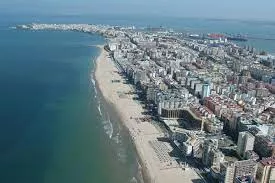 Vista aérea de Cádiz.