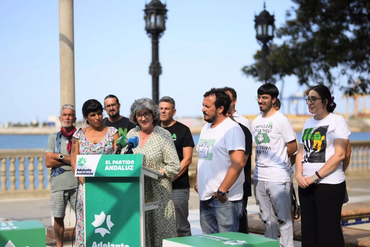 Adelante Andalucía presenta su lista al Congreso en la Alameda