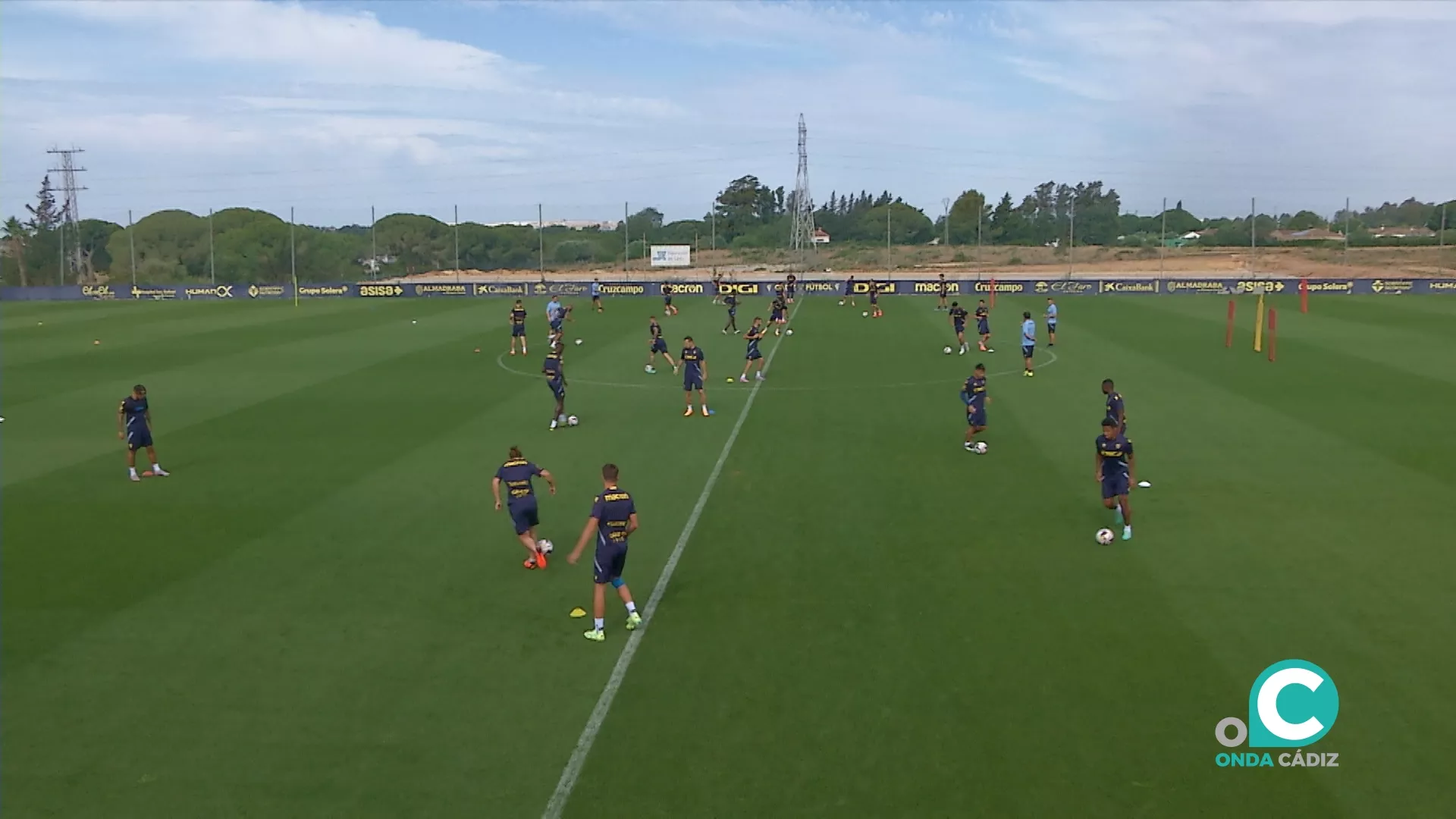 Entrenamiento del Cádiz CF