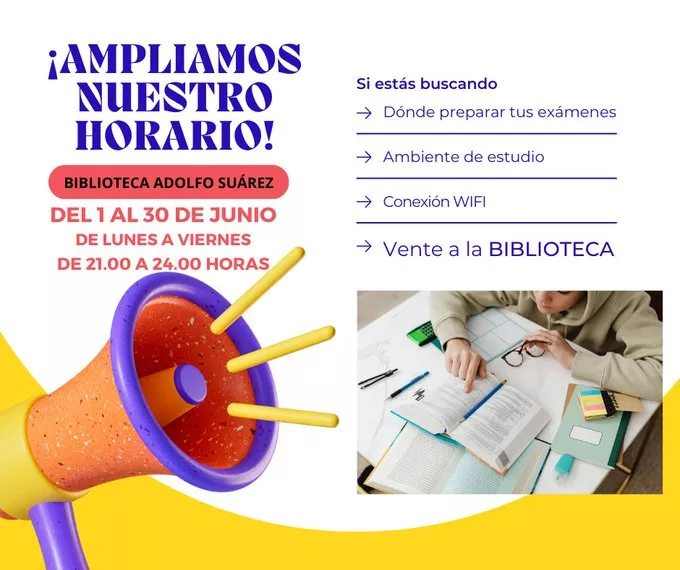 Este espacio de Extramuros cambiará su uso a partir de las 21 horas en época de examenes