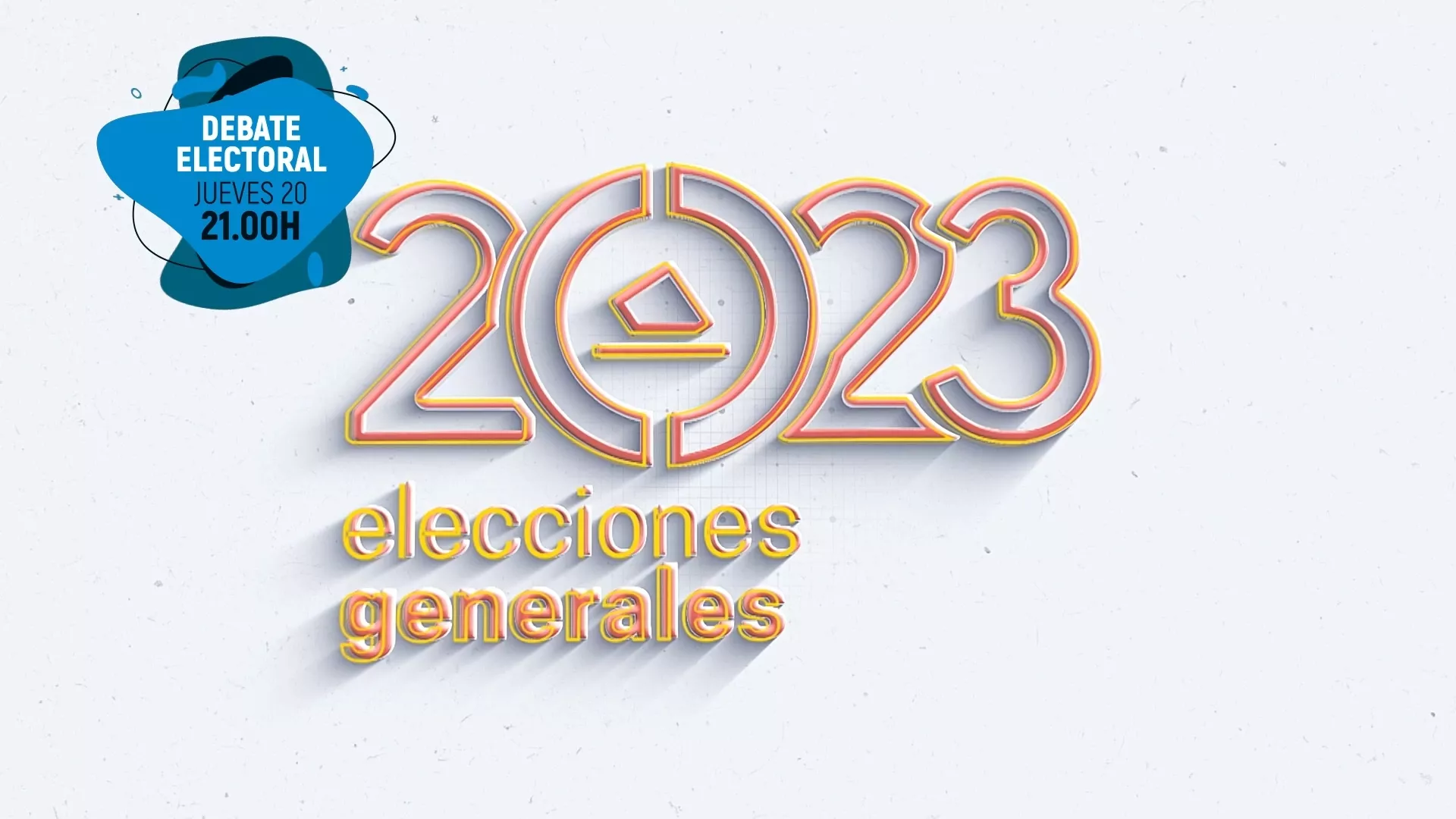 El debate electoral se emitirá este jueves a las 21 horas 