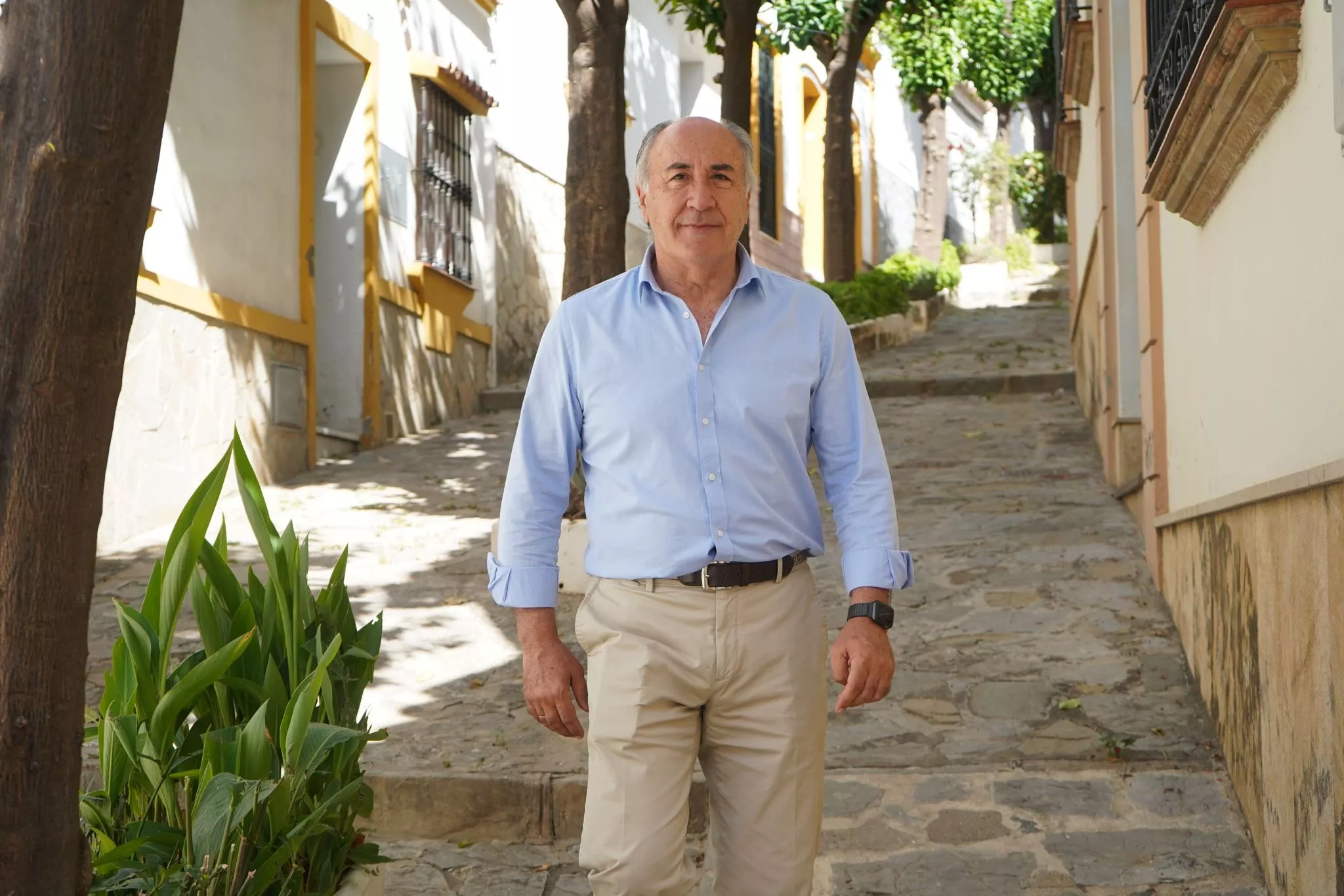 El cabeza de lista por Cádiz del PP, José Ignacio Landaluce. El PP pone el foco sobre los autónomos y los califica como "pieza económica fundamental".