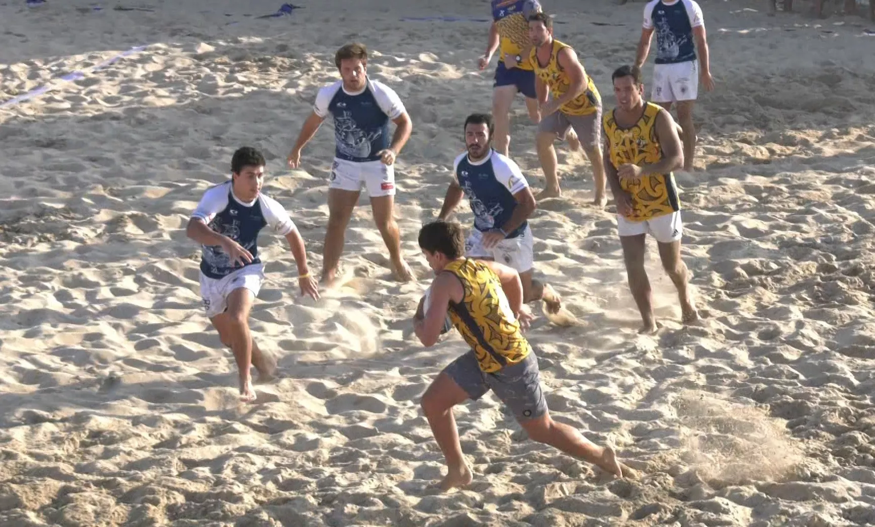 El rugby playa entra en escena en el Cádiz Arena.