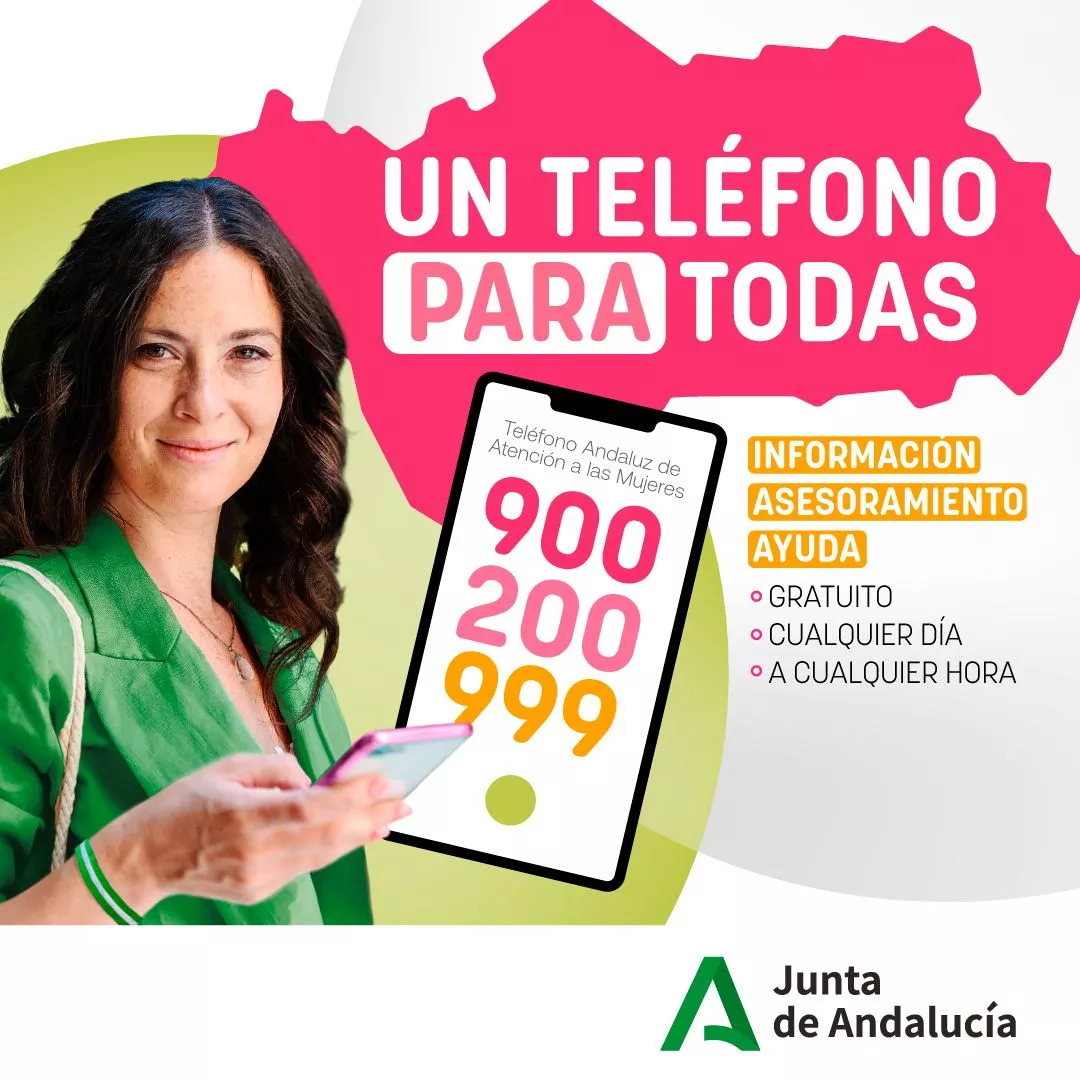 La Junta ha presentado la nueva imagen de teléfono de atención a las mujeres
