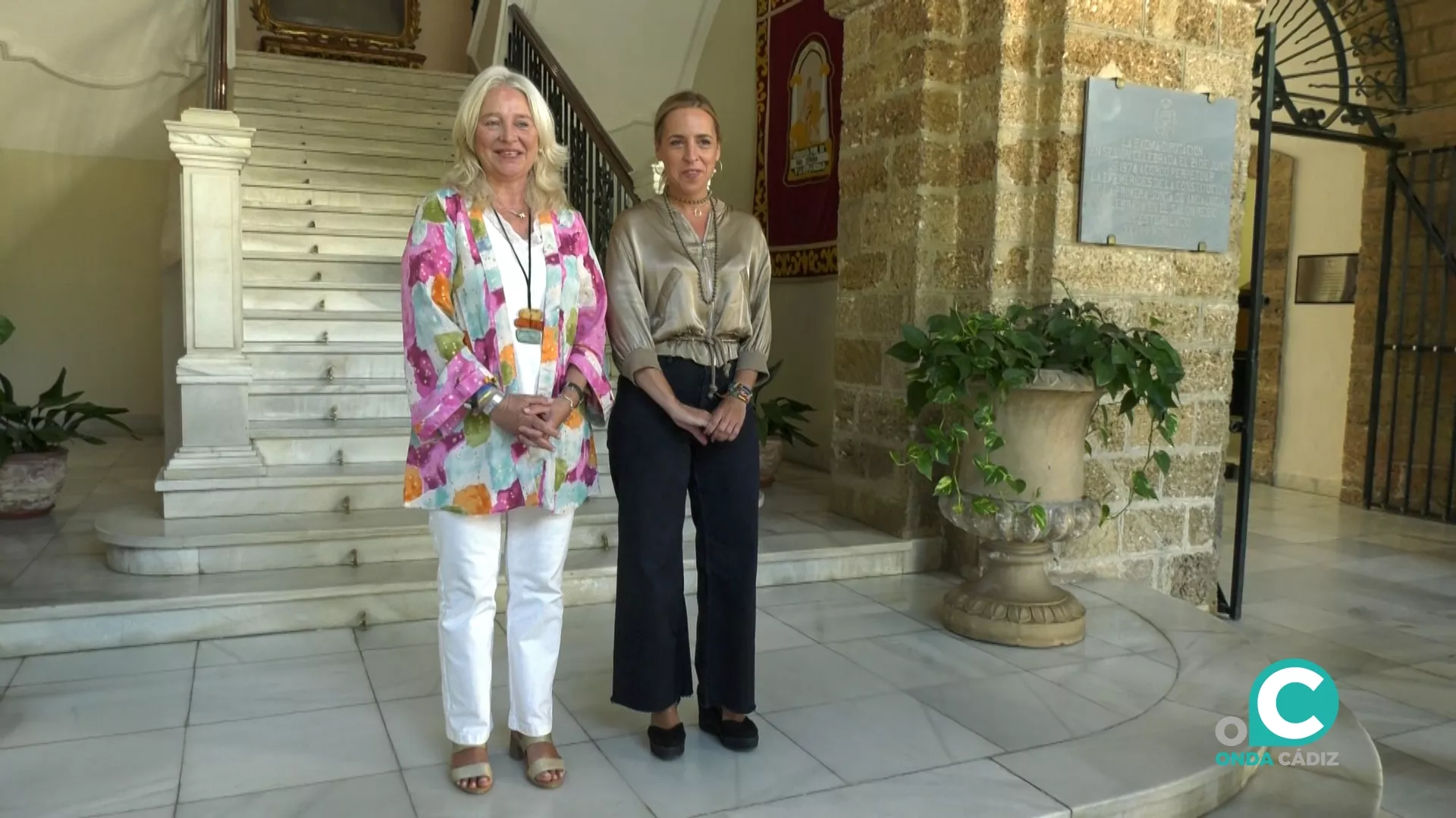 Mercedes Colombo y Almudena Martínez