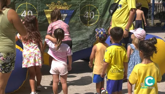 La Fan Zone cuenta con multitud de actividades para los más pequeños