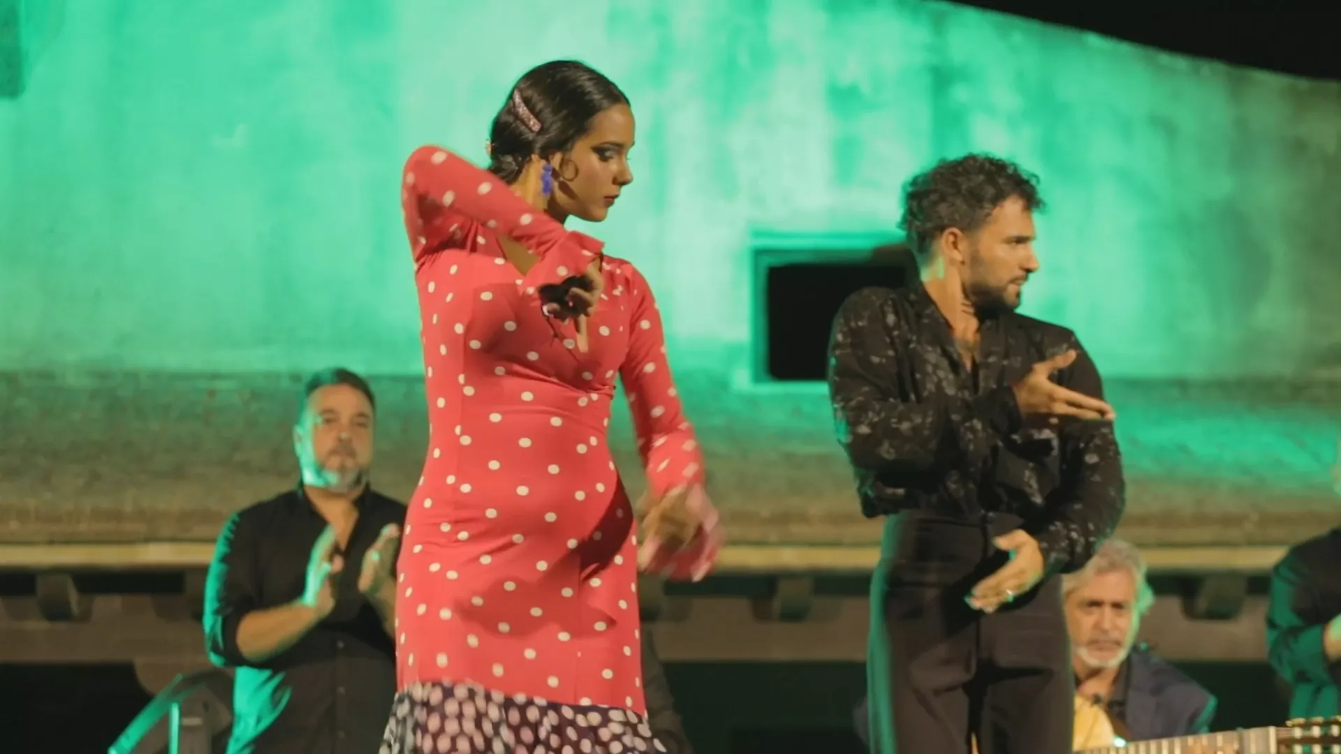 Los artistas Lola Rosendo y Jesús Helmo en el Festival Patrimonio Flamenco 