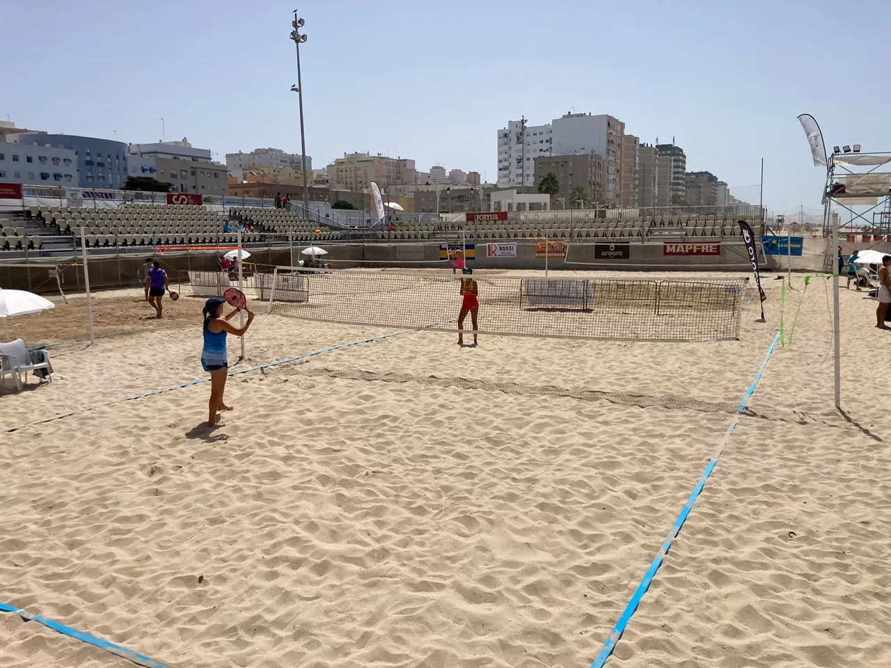 La playa Victoria ha acogido este evento nacional