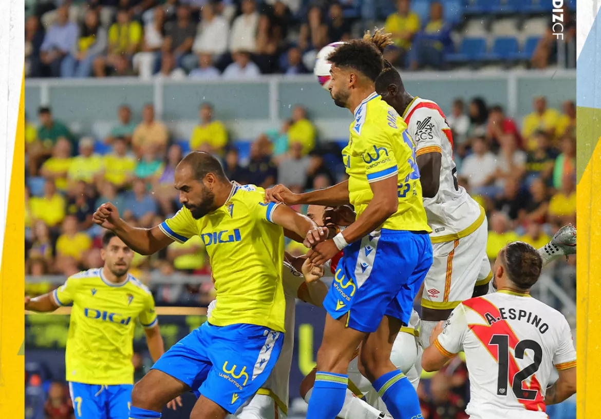 Cádiz CF y Rayo Vallecano igualaron 0-0