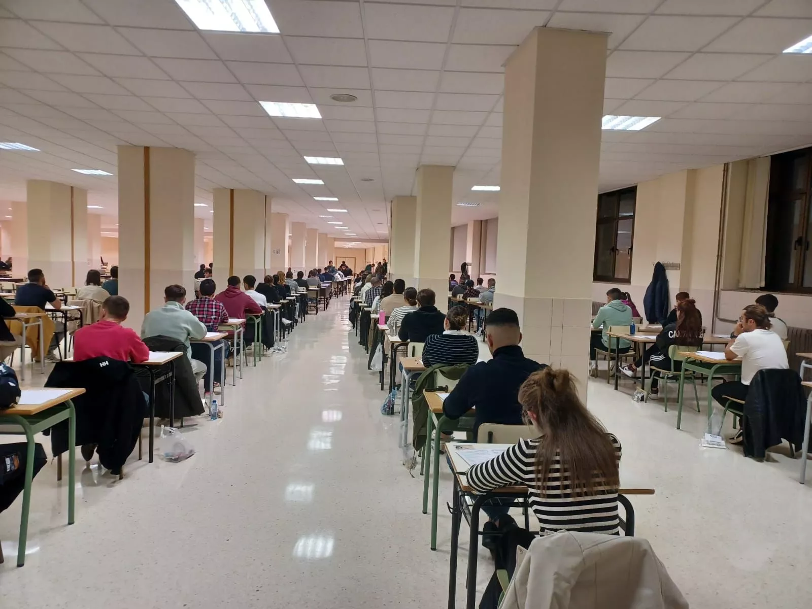 Los aspirantes se examinan durante este fin de semana.