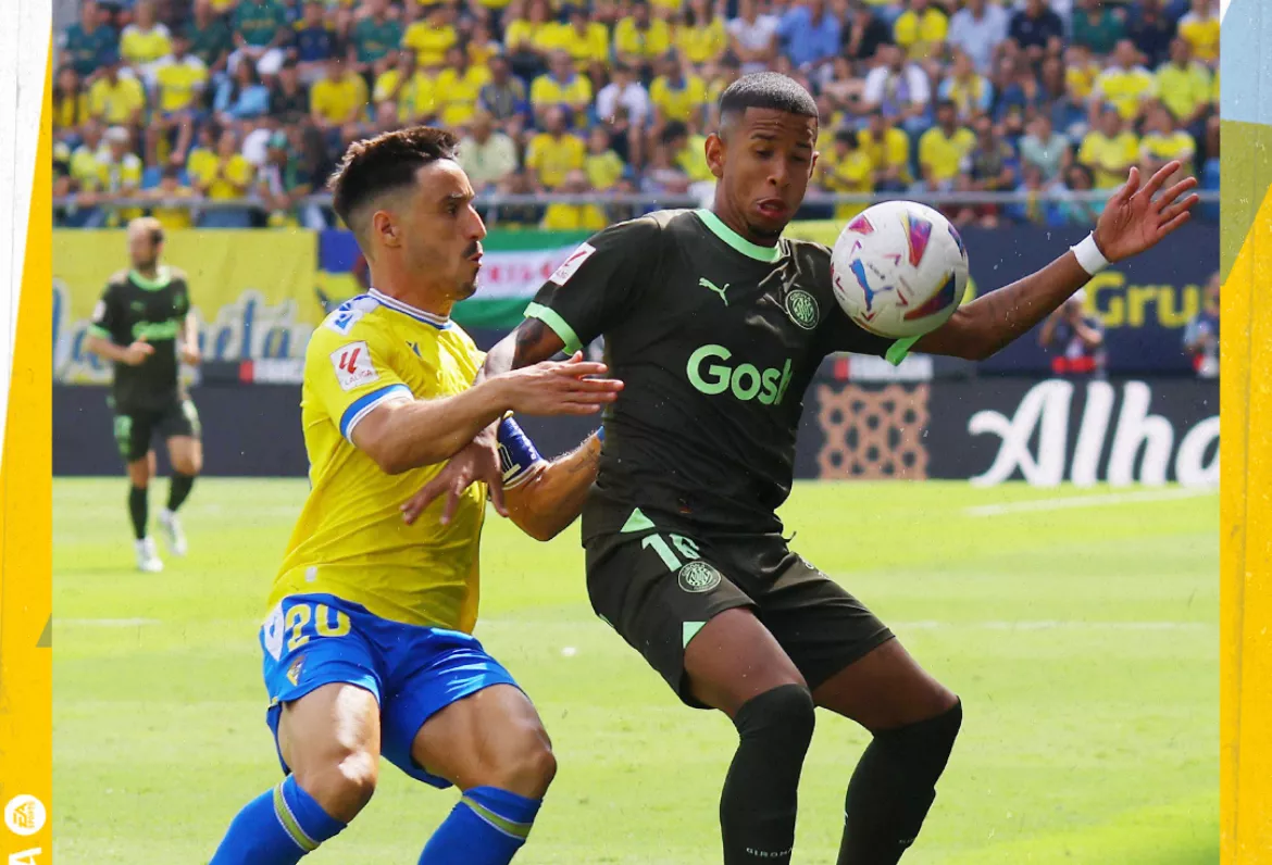 Primera derrota del conjunto cadista como local (Foto: Cádiz CF)