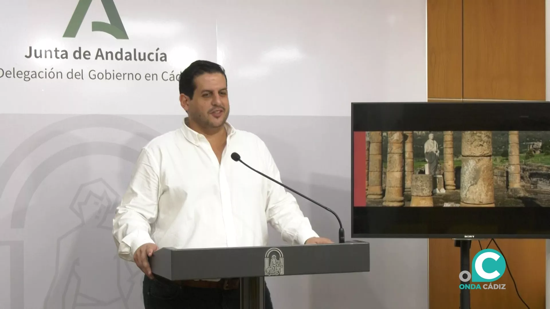 El delegado de Turismo, Cultura y Deporte, Jorge Vázquez 
