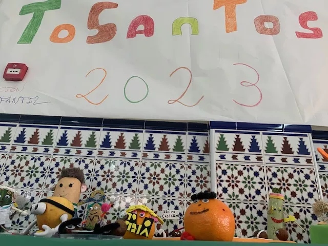 Tosantos en el colegio Salesianos