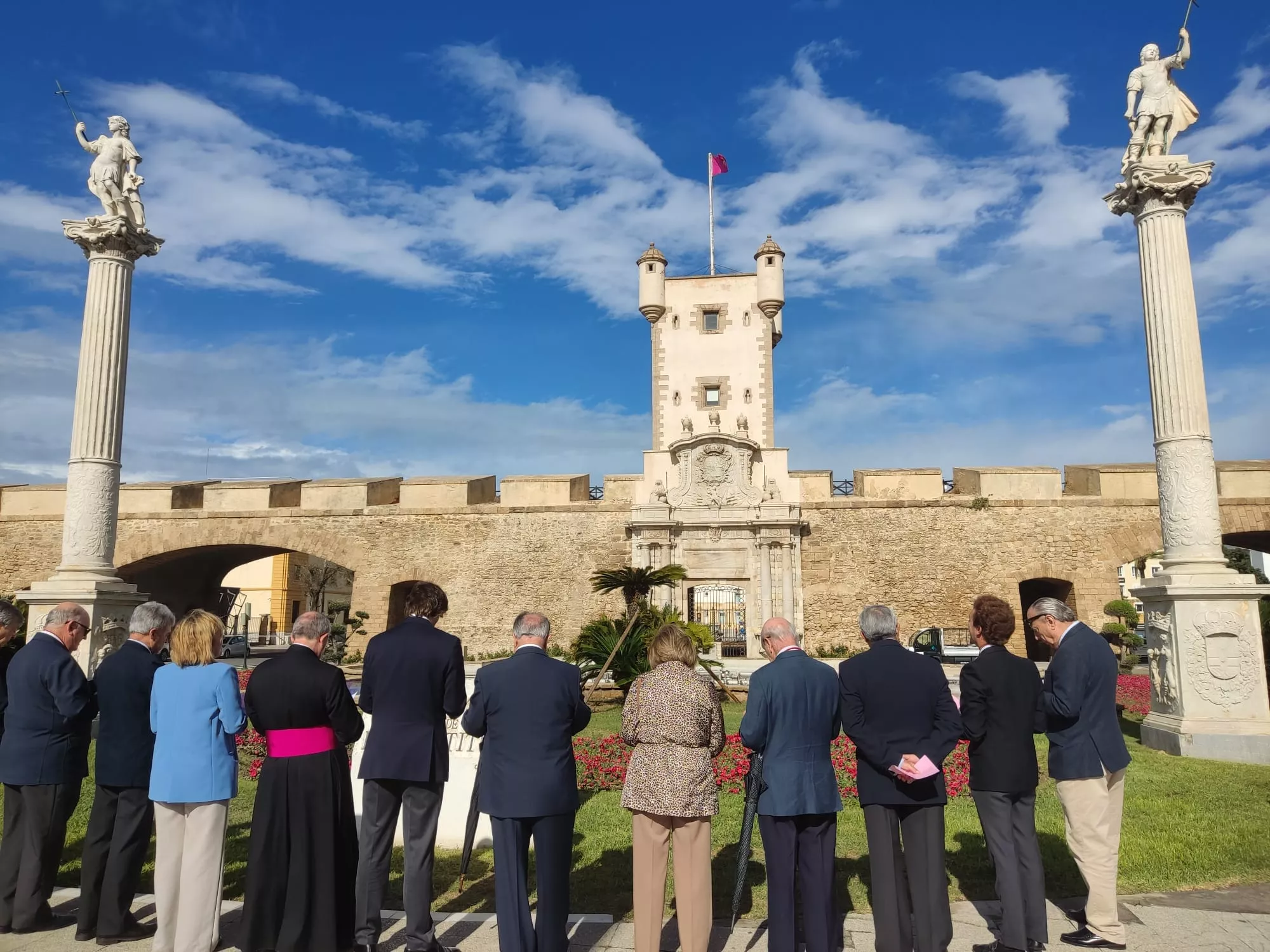 El obispo preside la misa a San Servando y San Germán