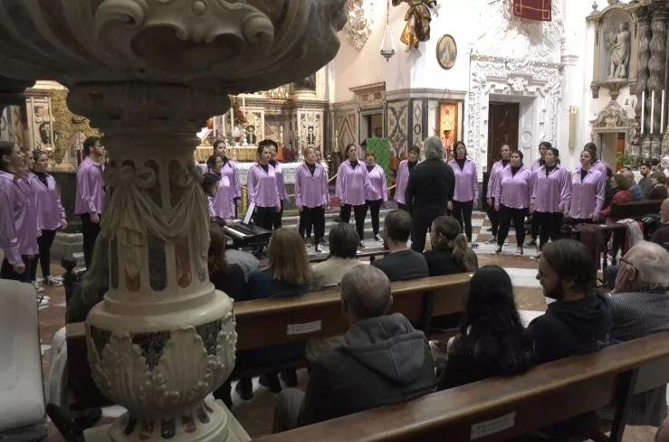 La Escolanía María Auxiliadora inaugura los conciertos para esta Navidad.