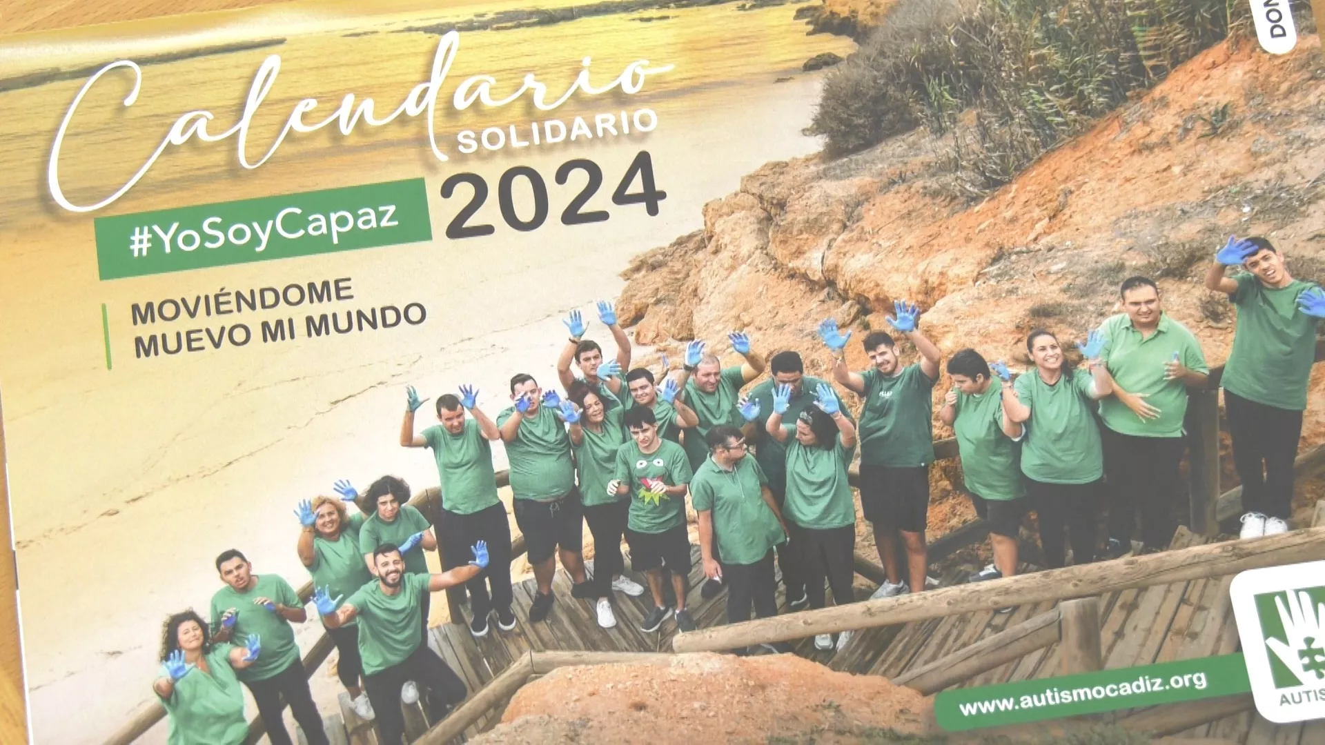 Autismo Cádiz edita 3.000 ejemplares de su Calendario Solidario 2024