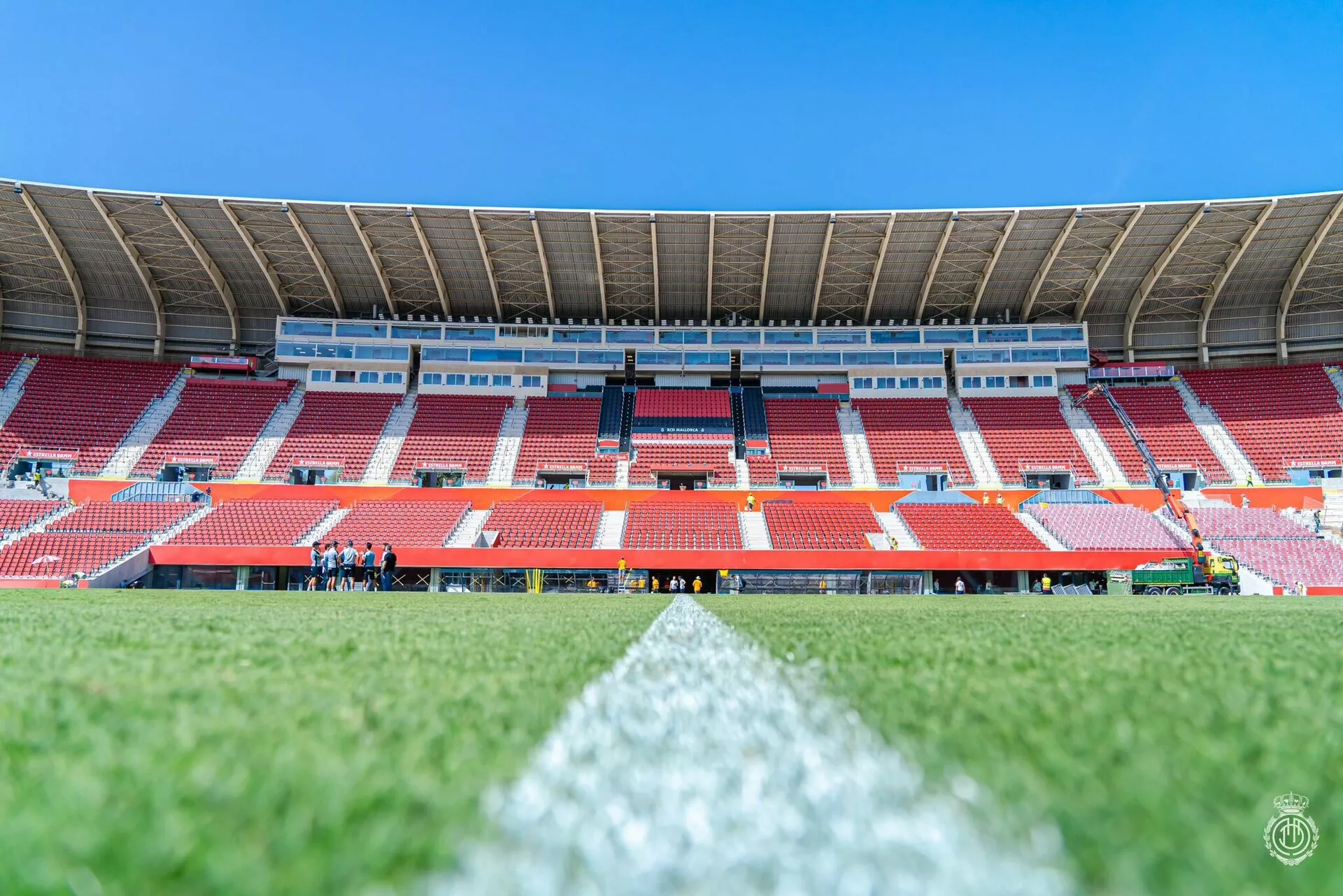 Imagen del estadio de Son Moix (Foto: RCD Mallorca)