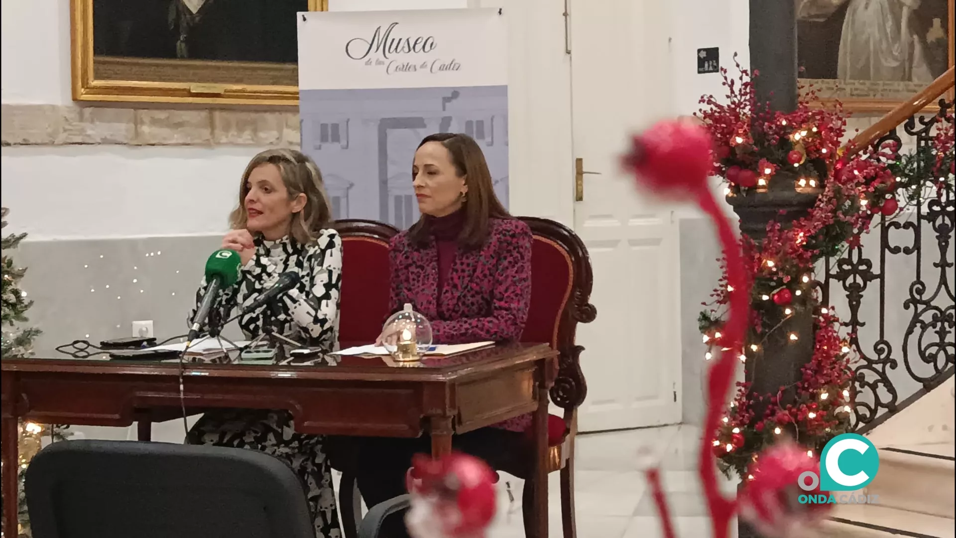 Imagen de la presentación del programa 'Navidad en el Museo de las Cortes' Navidad en el Museo de las Cortes