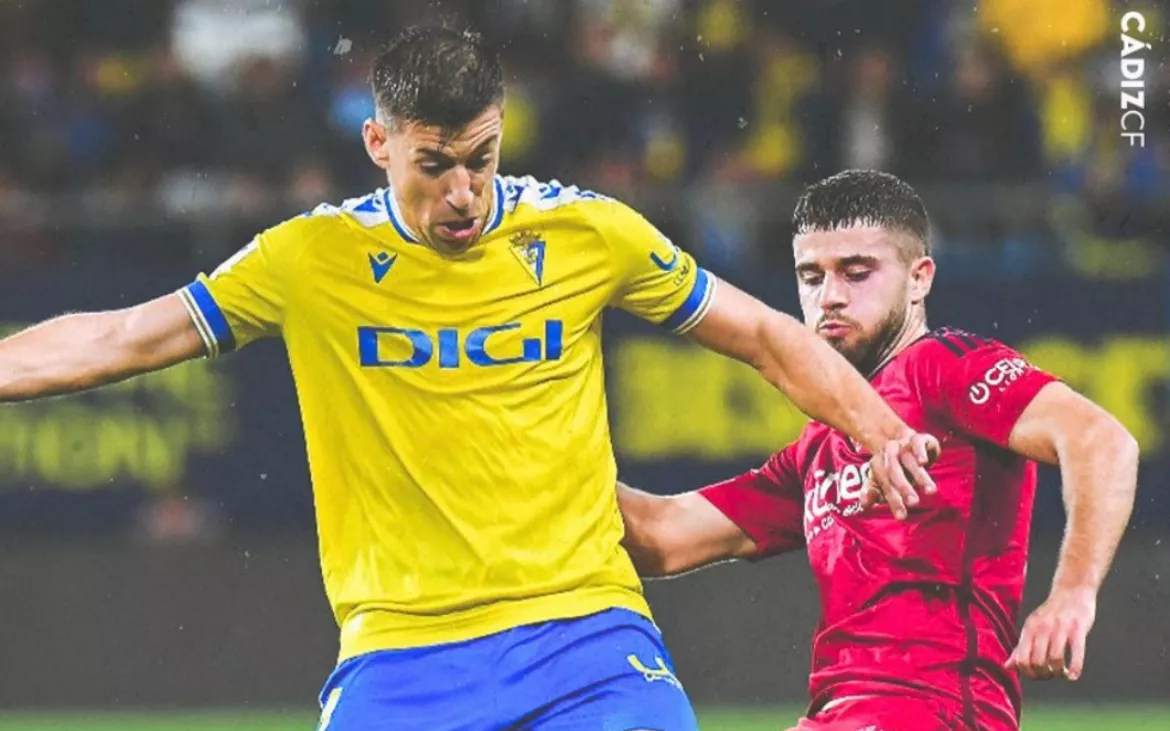 Alcaraz forzó para ser titular en el encuentro (Foto: Cádiz CF)