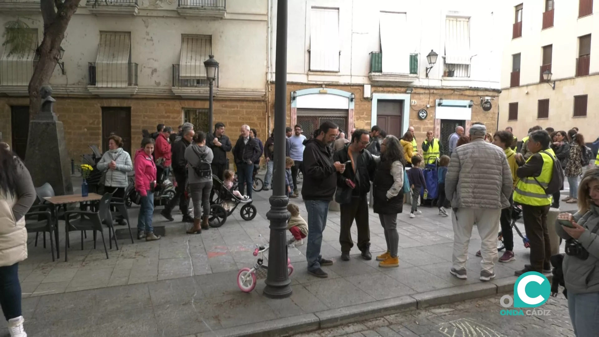 Movilización de ciudadania por la petonalización de Veedor