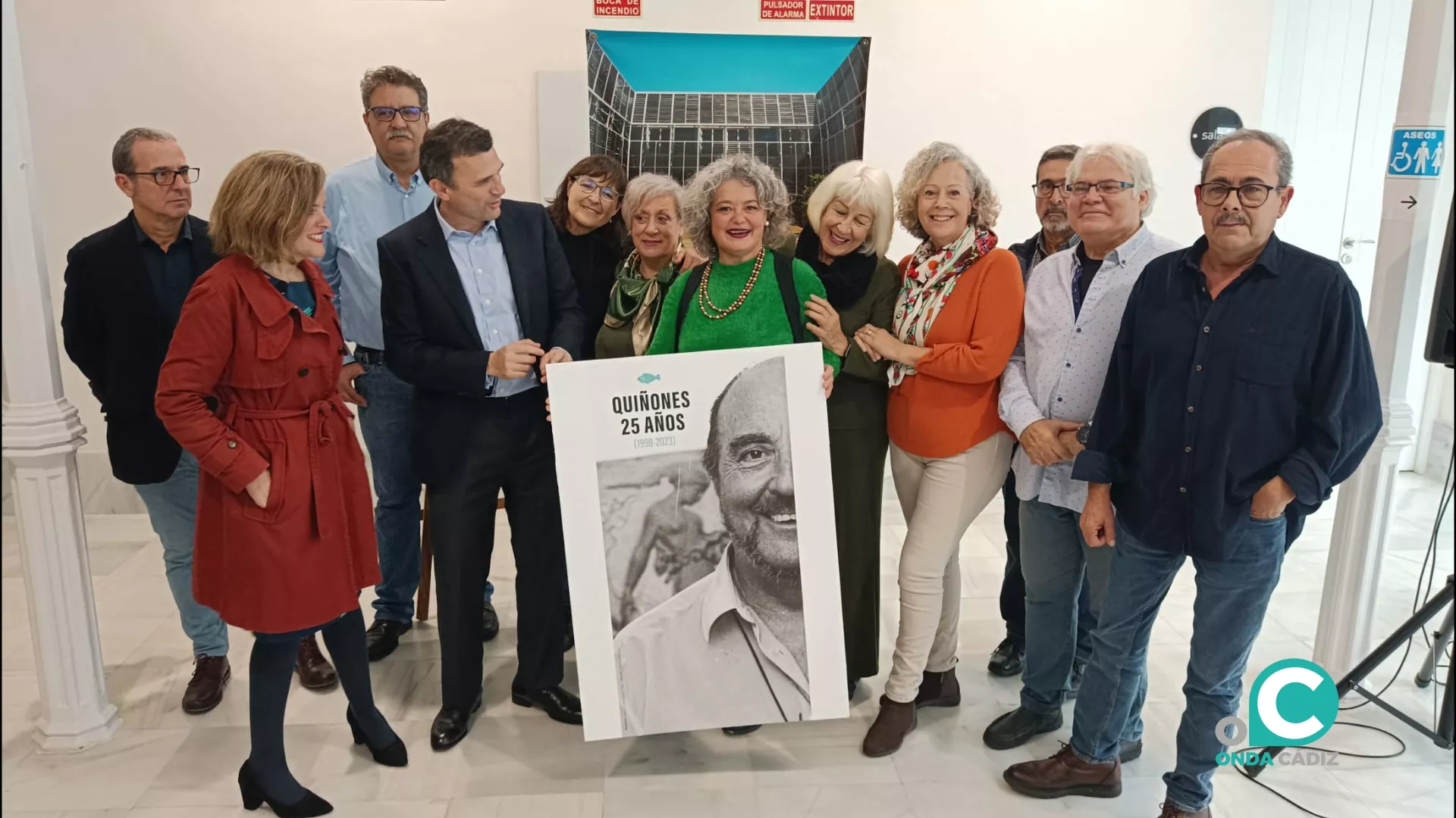Presentación del cartel del programa "Fernando Quiñones, 25 años" Homenaje a Fernando Quiñones