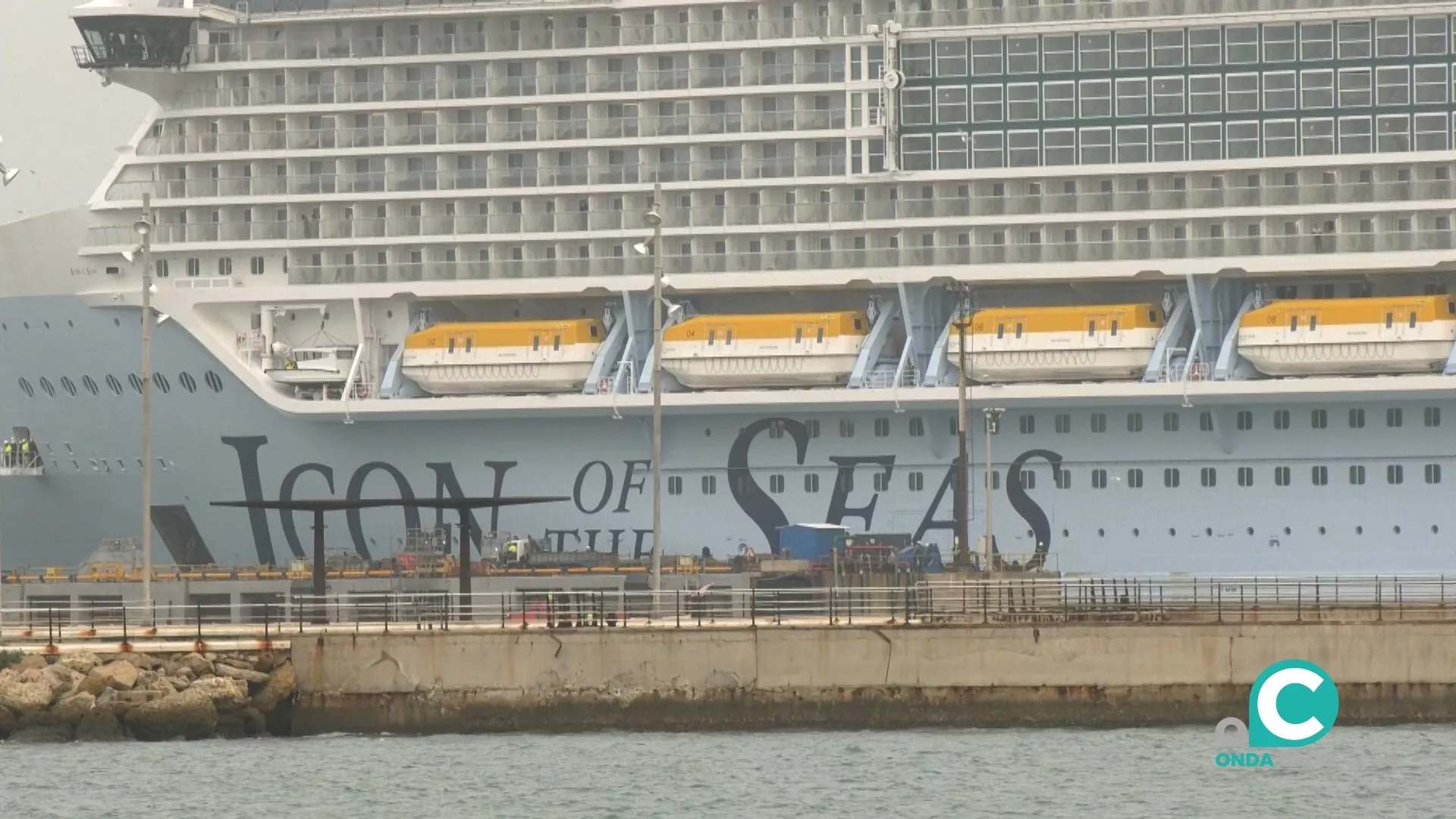 El crucero Icon of The Seas de la Royal Caribbean.