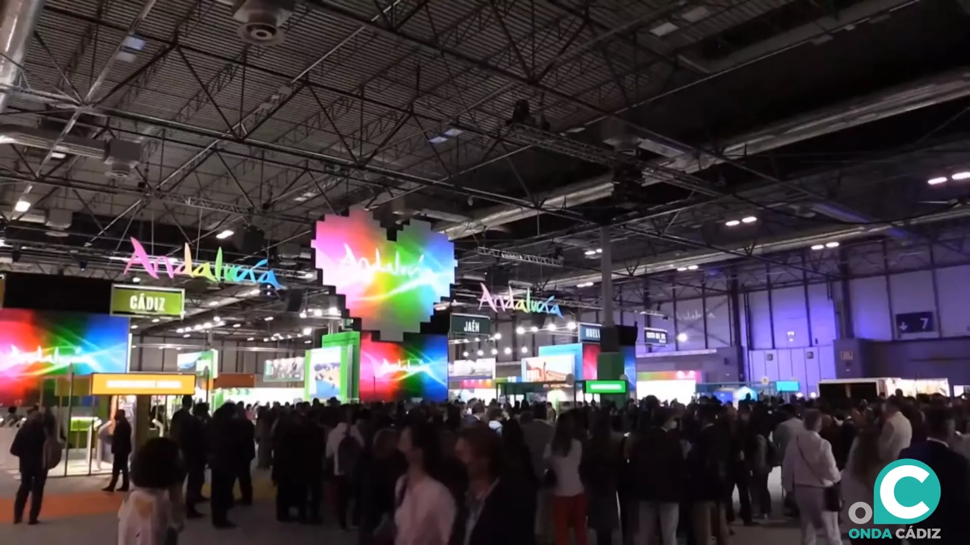 Momento de la celebración de FITUR en Madrid. 