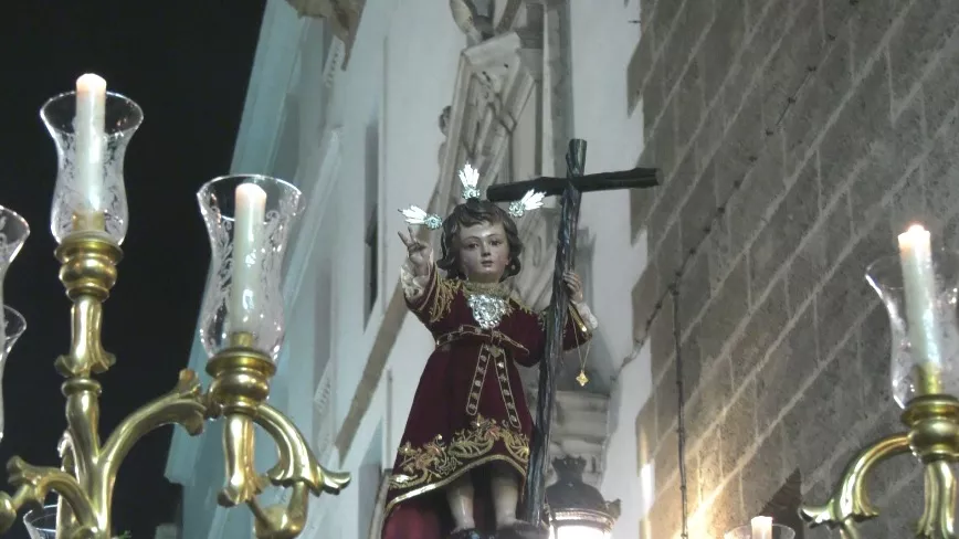 El Niño Jesús de la Pasión, primera procesión de este 2024.